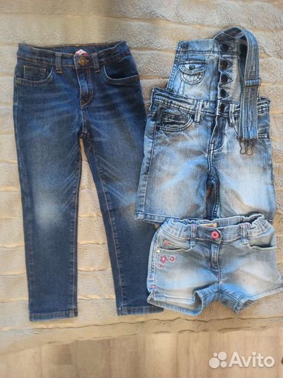 Пакет вещей на девочку 104 110