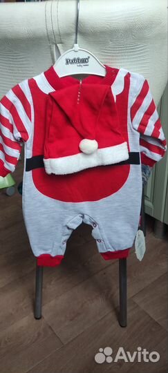 Новогодний костюм для младенцев 68