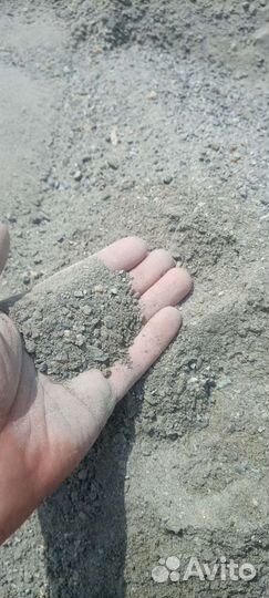 Песок отсев щебень гранитный