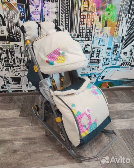 Коляска санки