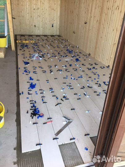 Укладка кафеля