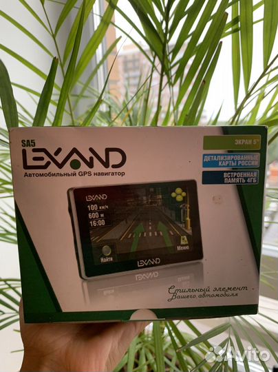 Новый Gps навигатор lexand str 5300