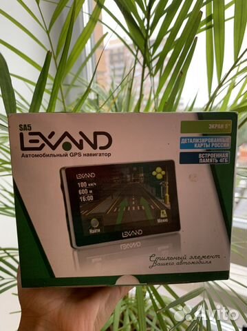 Новый Gps навигатор lexand str 5300