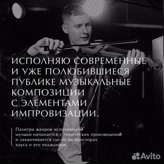 Скрипач / DJ / drum шоу