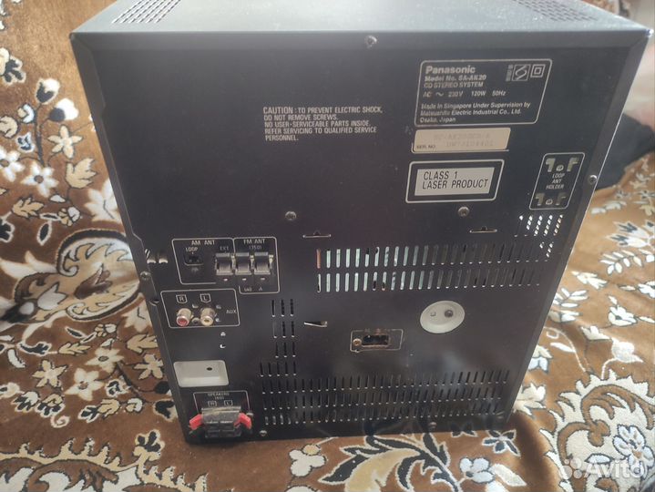 Музыкальный центр Panasonic на запчасти