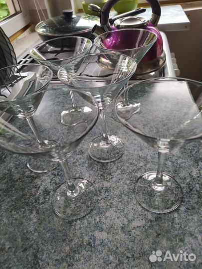 Набор 6 бокалов для мартини