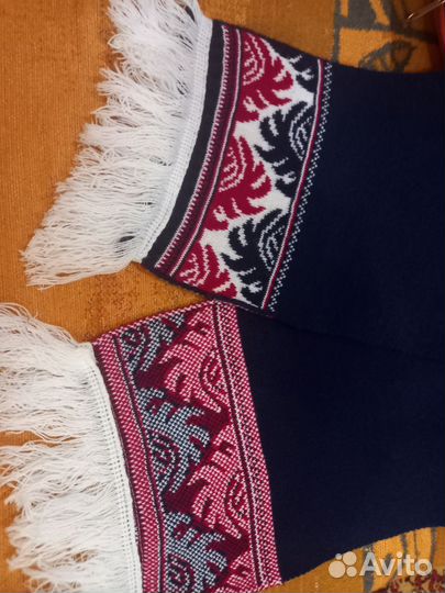 Шапка и шарф детские