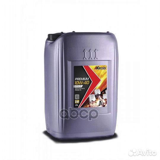 Моторное Масло Akross 10W-40 Premium Sg/Cd 20 Л