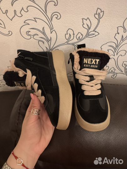 Кеды зимние детские