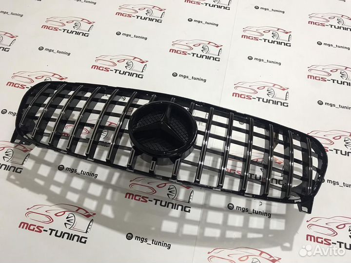 Решетка GLA GT Черная звезда 16+