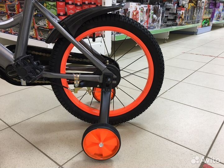 Велосипед диаметр колес 16 дюймов двух колесный