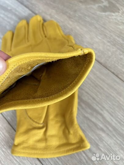 Перчатки кожаные Русские Львы