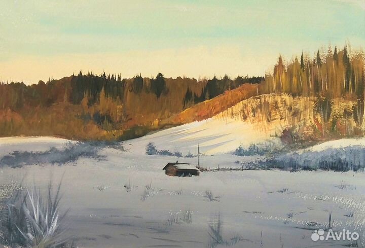 Картины пейзаж гуашью