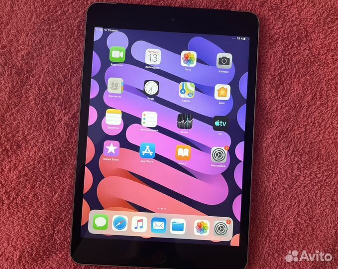 iPad mini LTE + кабель лайтнинг