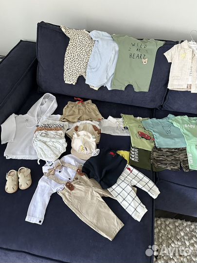 Вещи пакетом для малыша летние