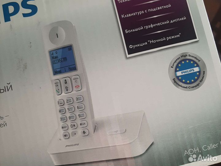 Беспроводной телефон Philips