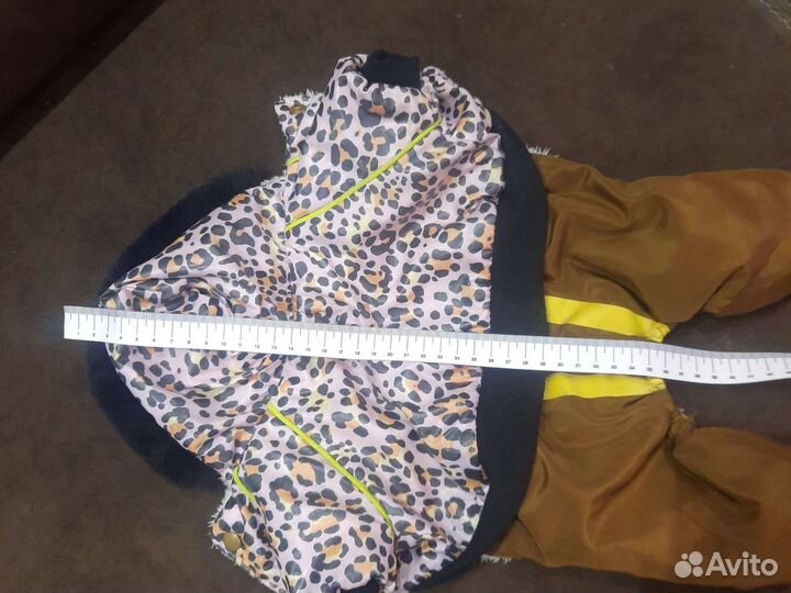 Комбинезон для маленькой собачки зима