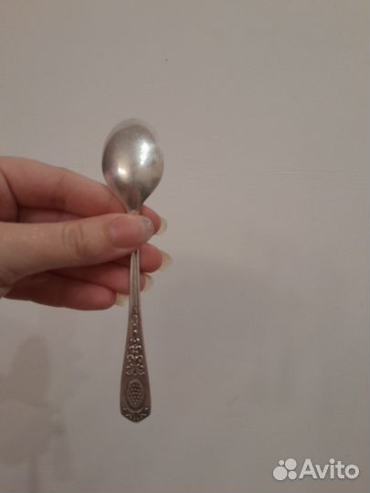 Ложка чайная мельхиор