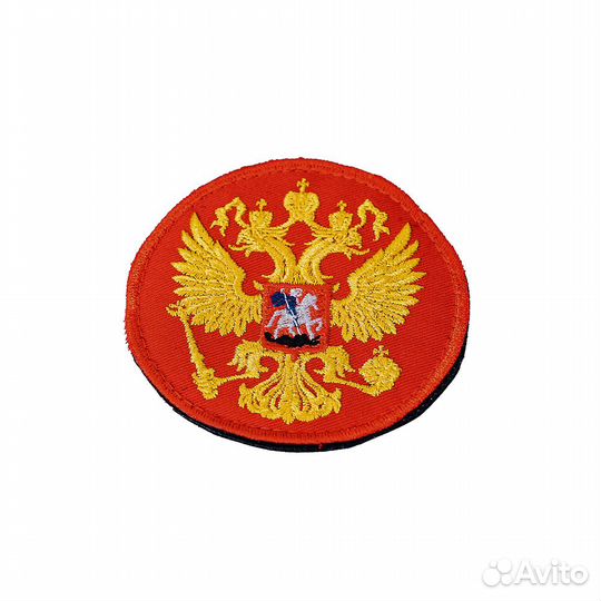 63165 Патч шеврон с вышивкой для одежды на липучке