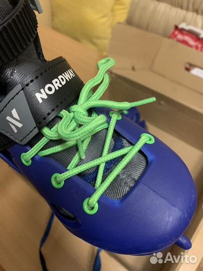 Коньки детские раздвижные Nordway 30 33