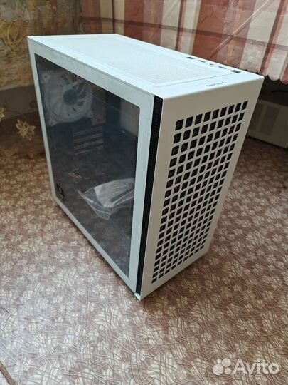 Корпус пк Deepcool ch370 WH (белый)