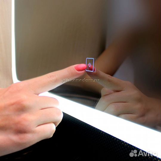 Зеркало Континент Amaze LED 500x700 с подсветкой с сенсорным выключателем злп480
