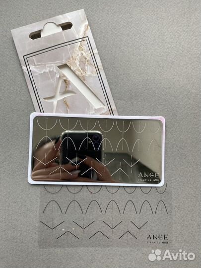 Пластина для стемпинга френч