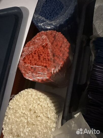 Свечи восковые цветные