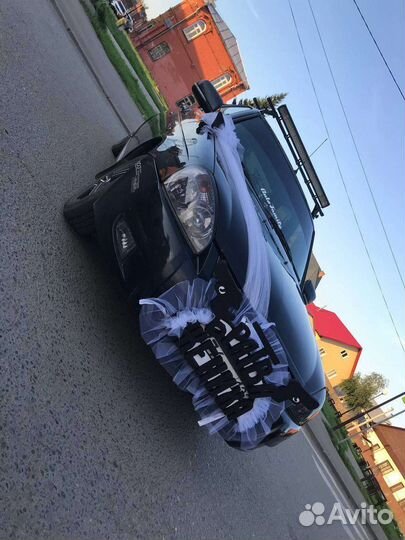 Свадебное украшение на машину братва жениха