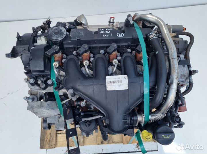 Двигатель Ford 2.0d 140 л.c qxba