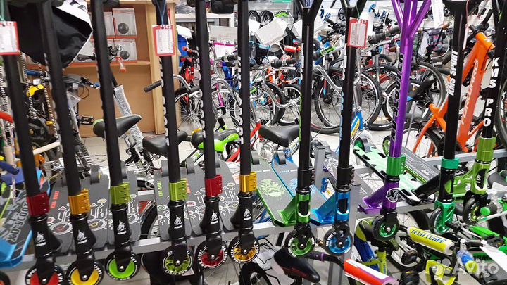 Самокаты детские, взрослые, трюковые