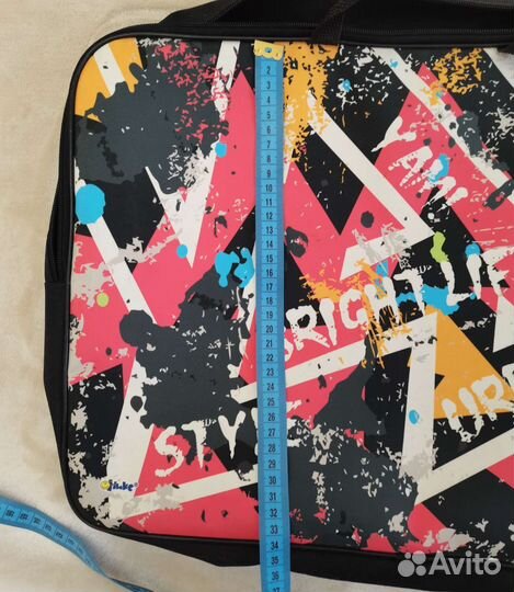 Папка на молнии с ручками А3