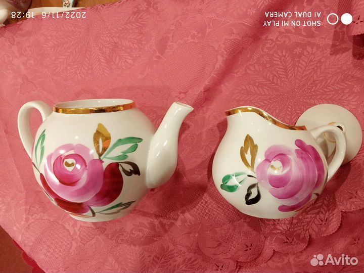 Старинная посуда, фарфор