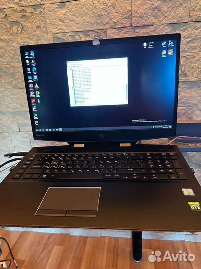 Игровой ноутбук HP omen rtx 2070