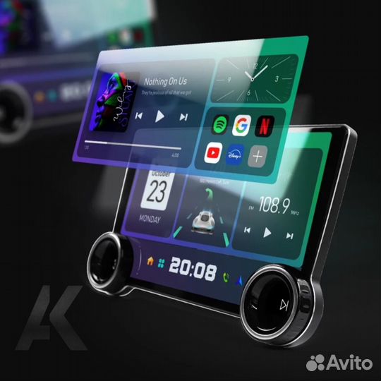 Магнитола android в стиле New Motion