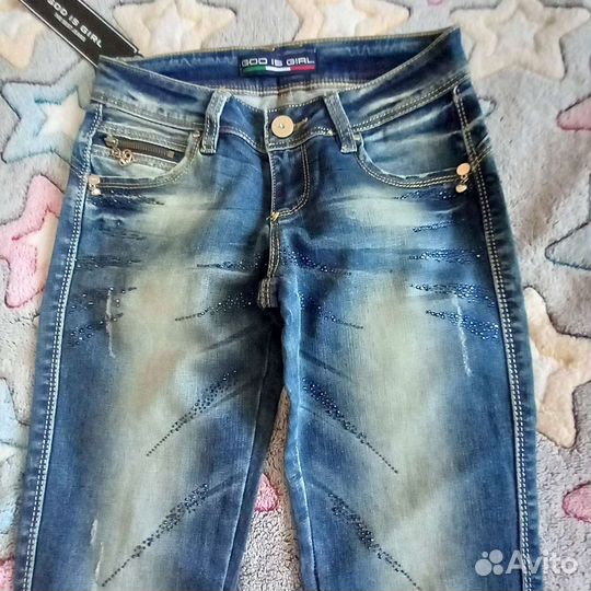 Джинсы для девочки