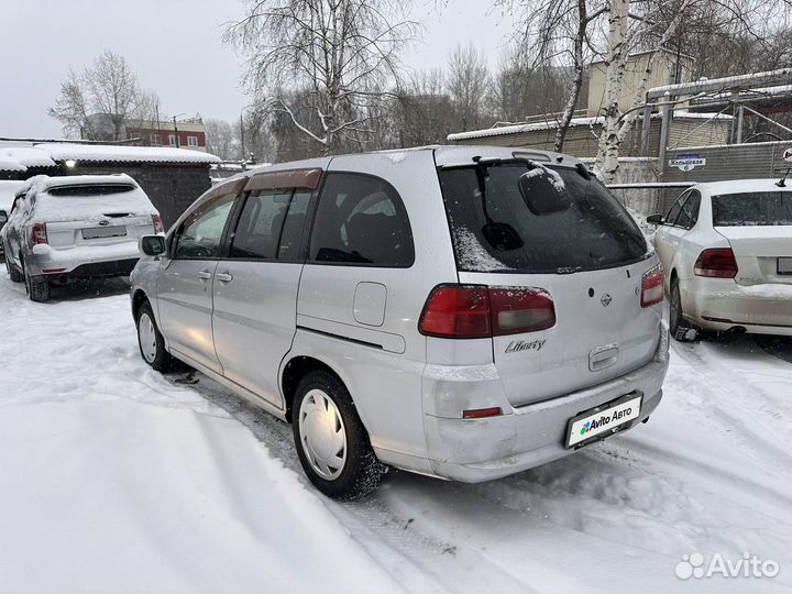 Nissan Liberty 2.0 CVT, 2000, 150 000 км