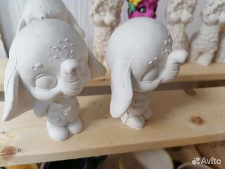 Гипсовые фигурки для раскрашивания