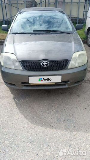 Toyota Corolla 1.4 МТ, 2003, 273 000 км
