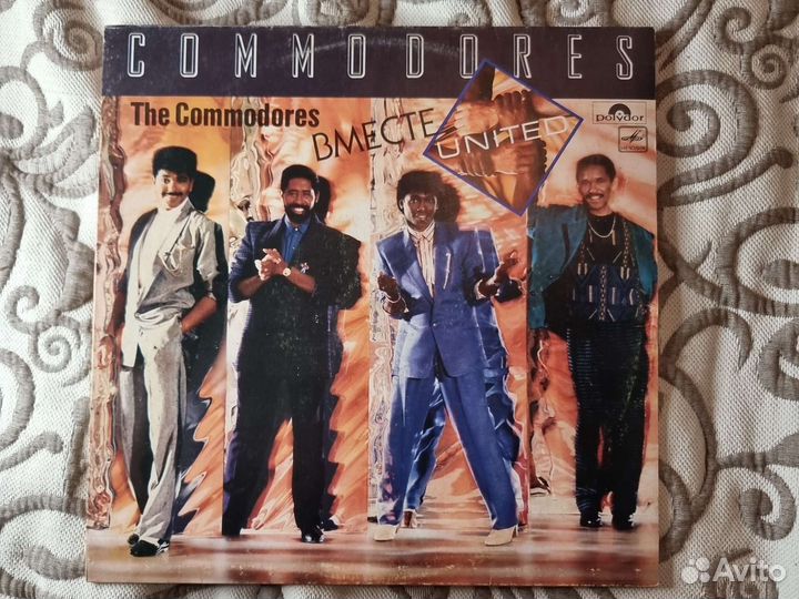 Commodores поп музыка винил