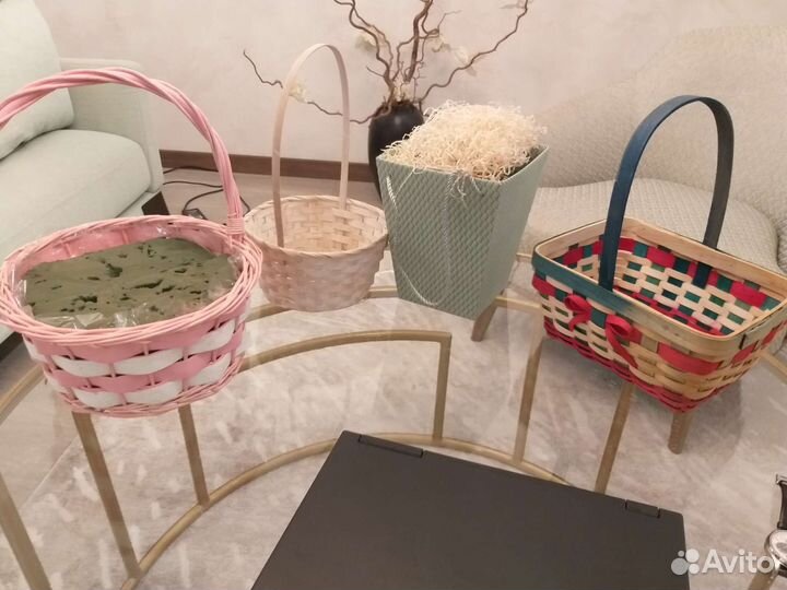 Корзина плетеная