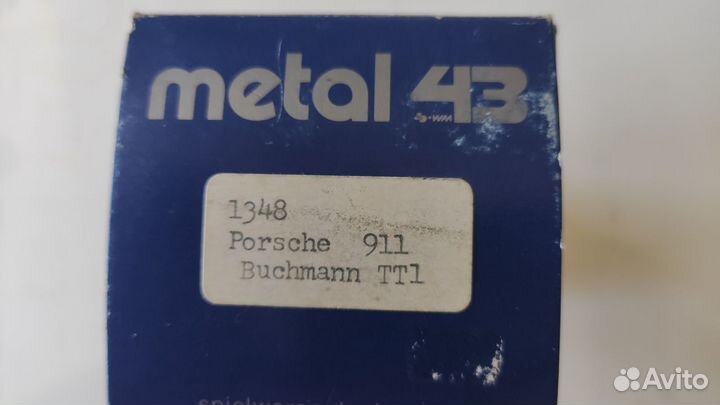 Minichamps Porsche 911 Buchmann TT1