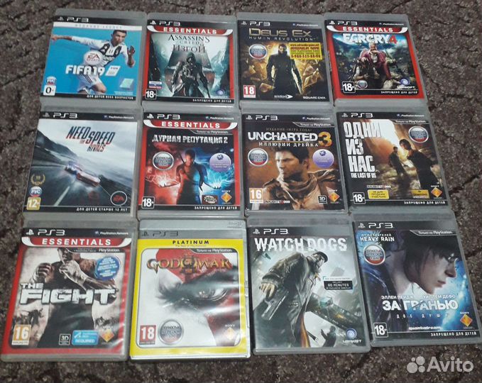 Игры для приставок ps3