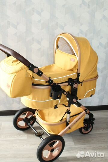 Коляск 2в 1 luxmom 518