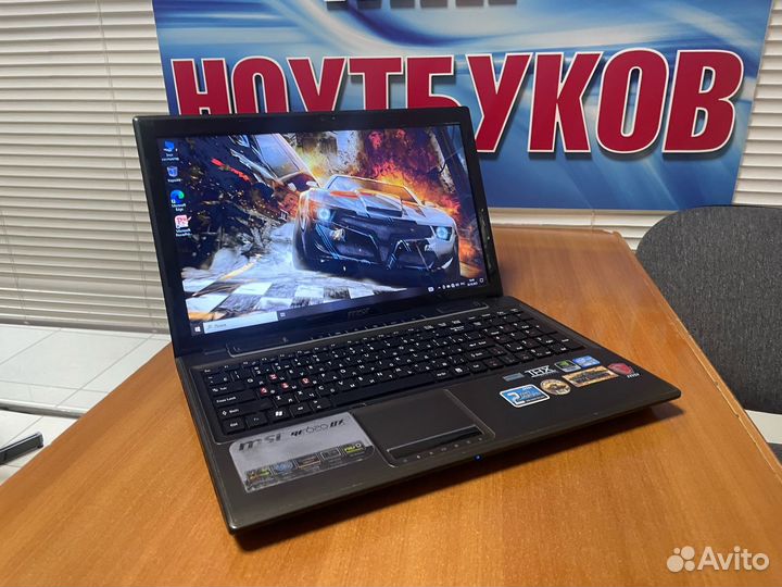 Игровой ноутбук MSI / i5 / ssd / geforce 2gb