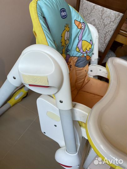 Стульчик для кормления chicco polly