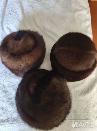 Шапки женские норковые, цена за все
