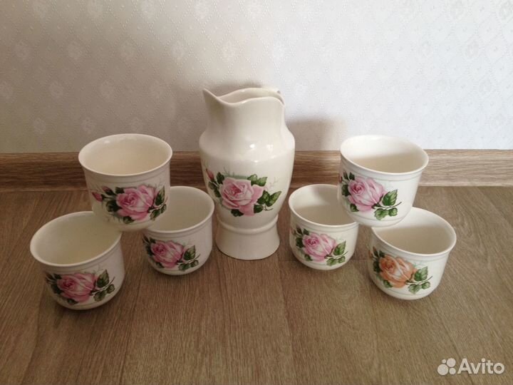 Кувшин с бокалами СССР