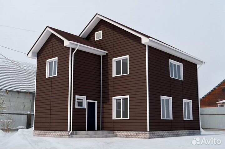 Сайдинг Natural-Брус 3,0 Grand Line акриловый