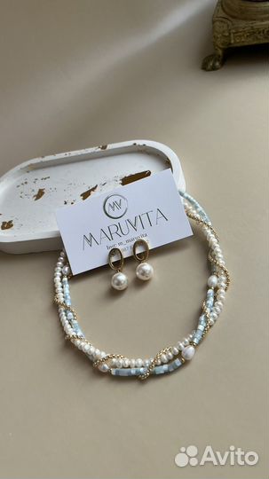 Украшение на шею ручная работа